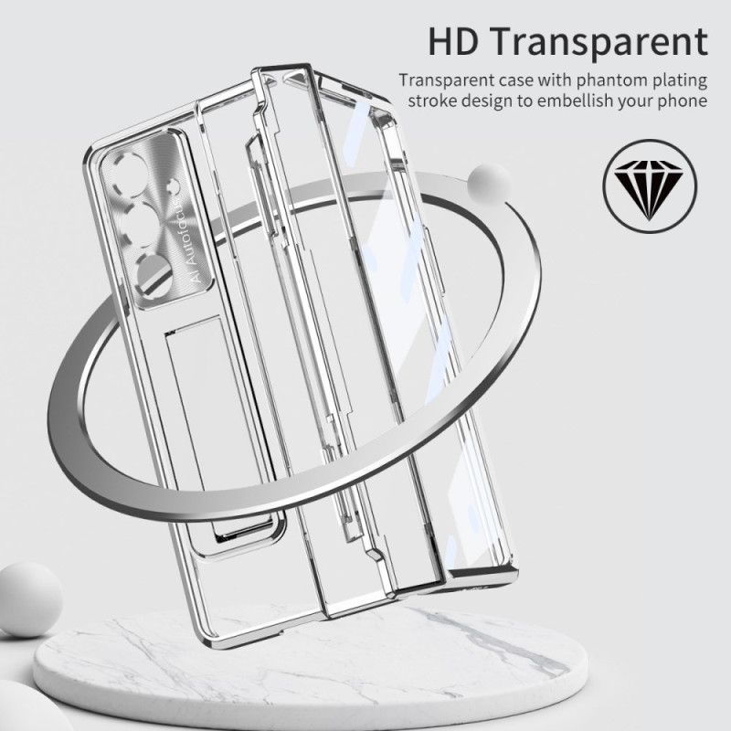 Deksel Samsung Galaxy Z Fold 7 Magsafe-kompatibel Med Stativ Og Skjermbeskytter