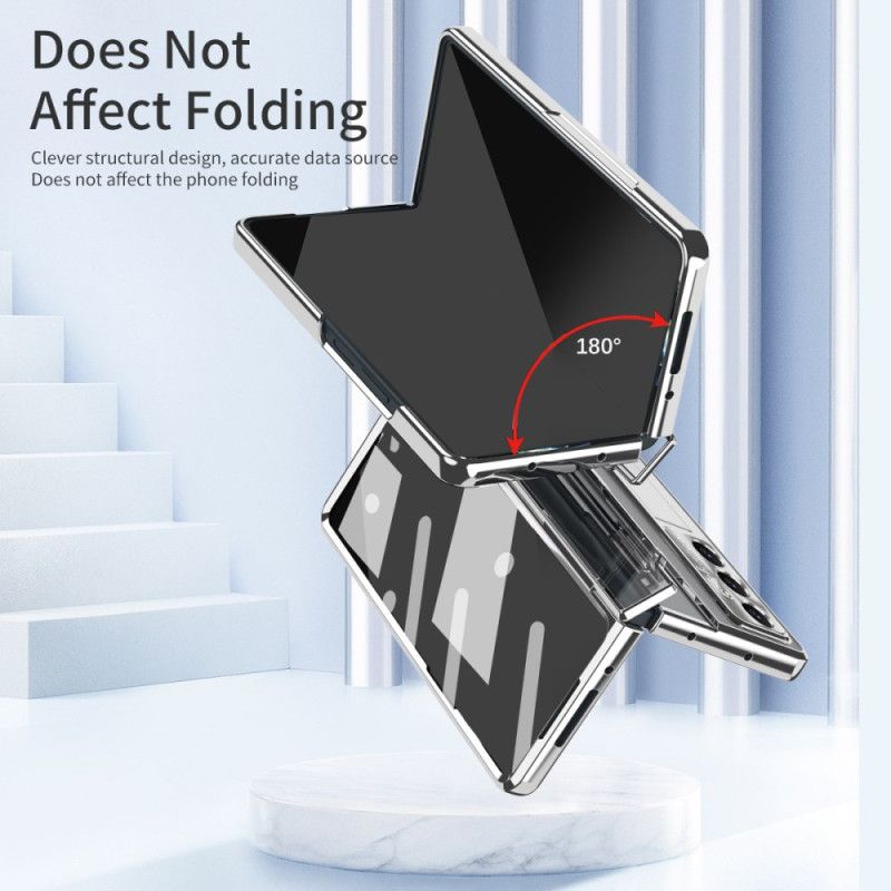 Deksel Samsung Galaxy Z Fold 7 Magsafe-kompatibel Med Stativ Og Skjermbeskytter