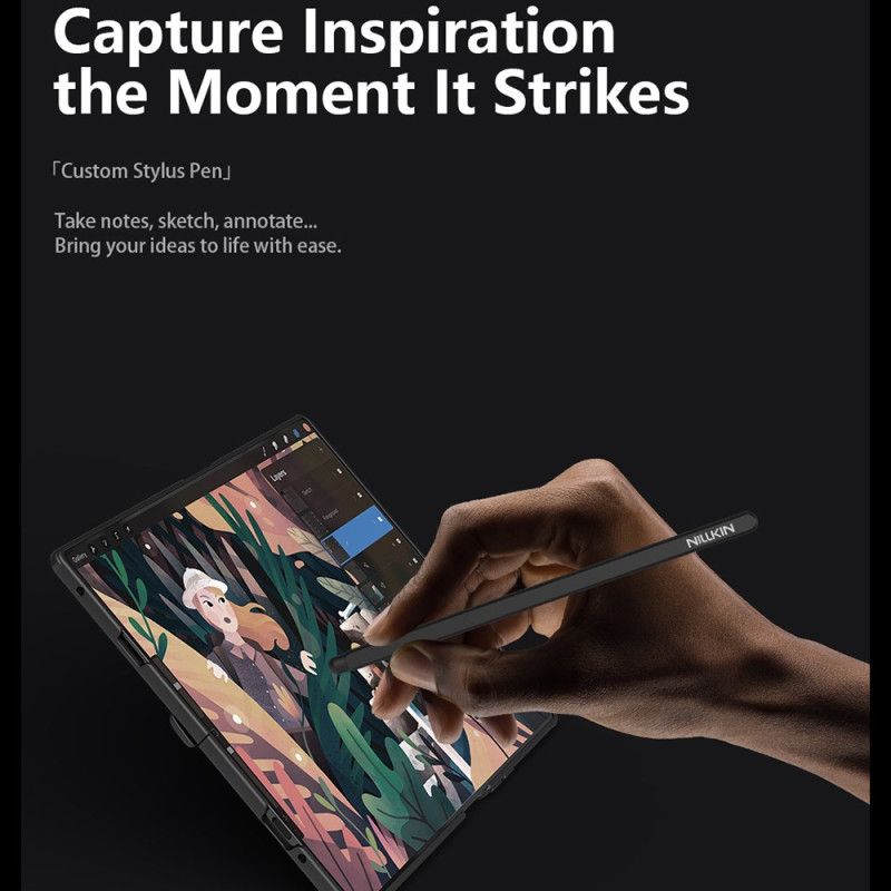 Deksel Samsung Galaxy Z Fold 7 Mobildeksel Camshield Prop Magnetic Series Nillkin