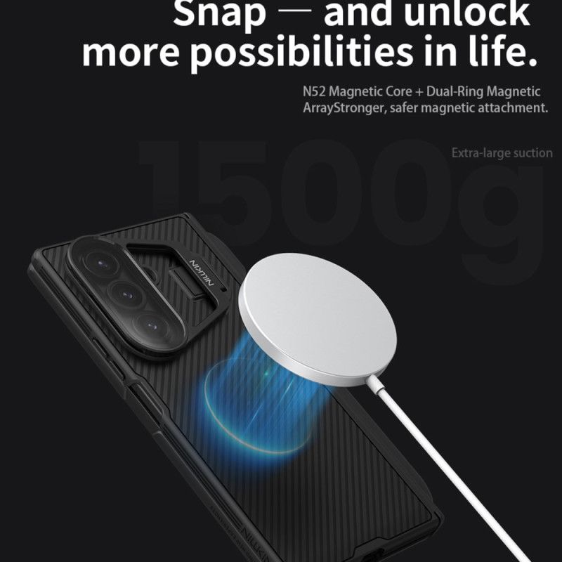 Deksel Samsung Galaxy Z Fold 7 Mobildeksel Camshield Prop Magnetic Series Nillkin