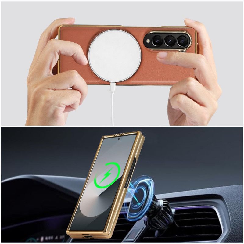 Deksel Samsung Galaxy Z Fold 7 Mobildeksel Magnetisk Stativ