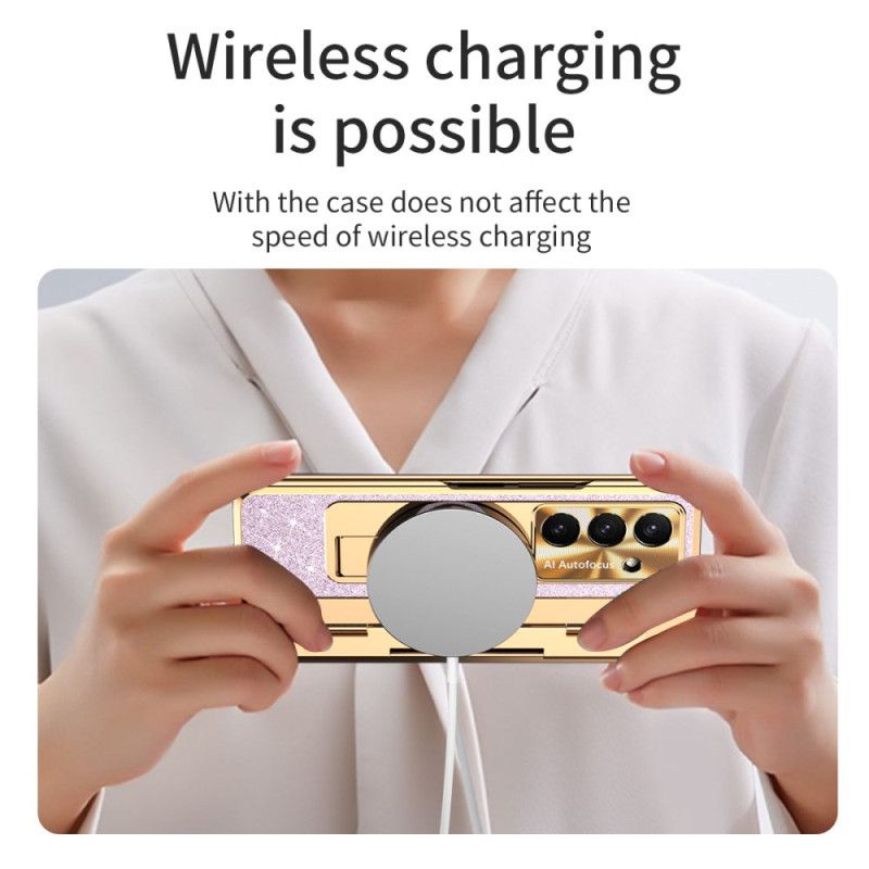 Deksel Samsung Galaxy Z Fold 7 Mobildeksel Rhinestone-dekorasjon