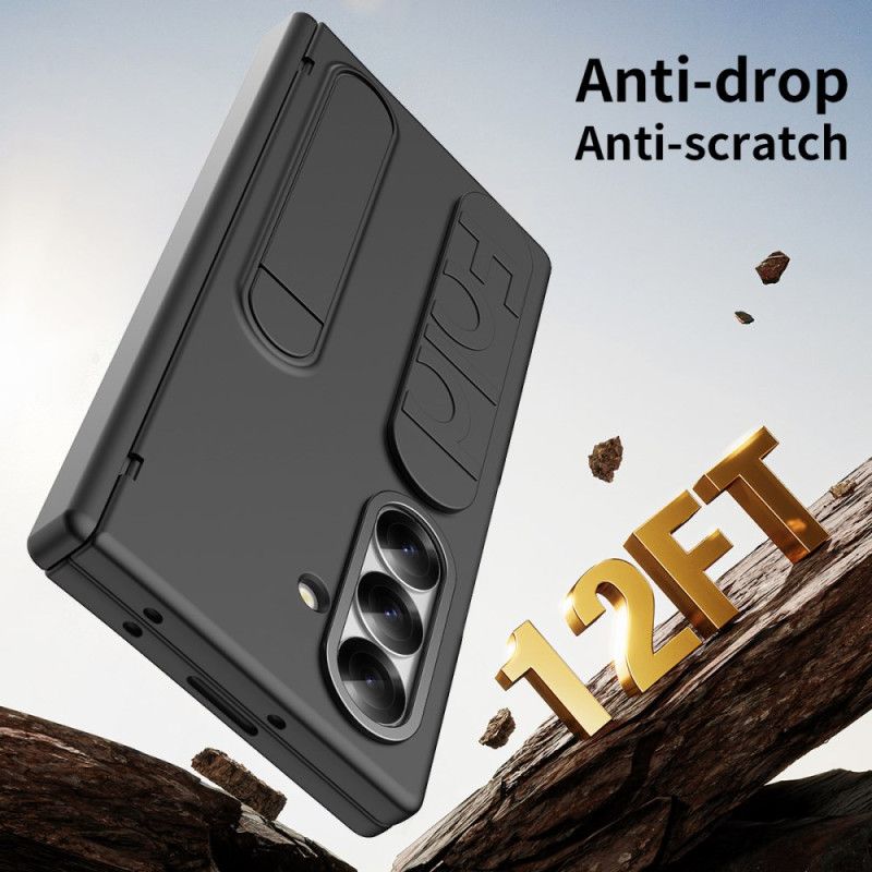 Deksel Samsung Galaxy Z Fold 7 Stativ Og Håndleddsstropp Beskyttelse Deksel