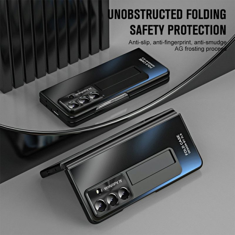Deksel Samsung Galaxy Z Fold 7 Stativ Og Skjermbeskytter I Matt Finish