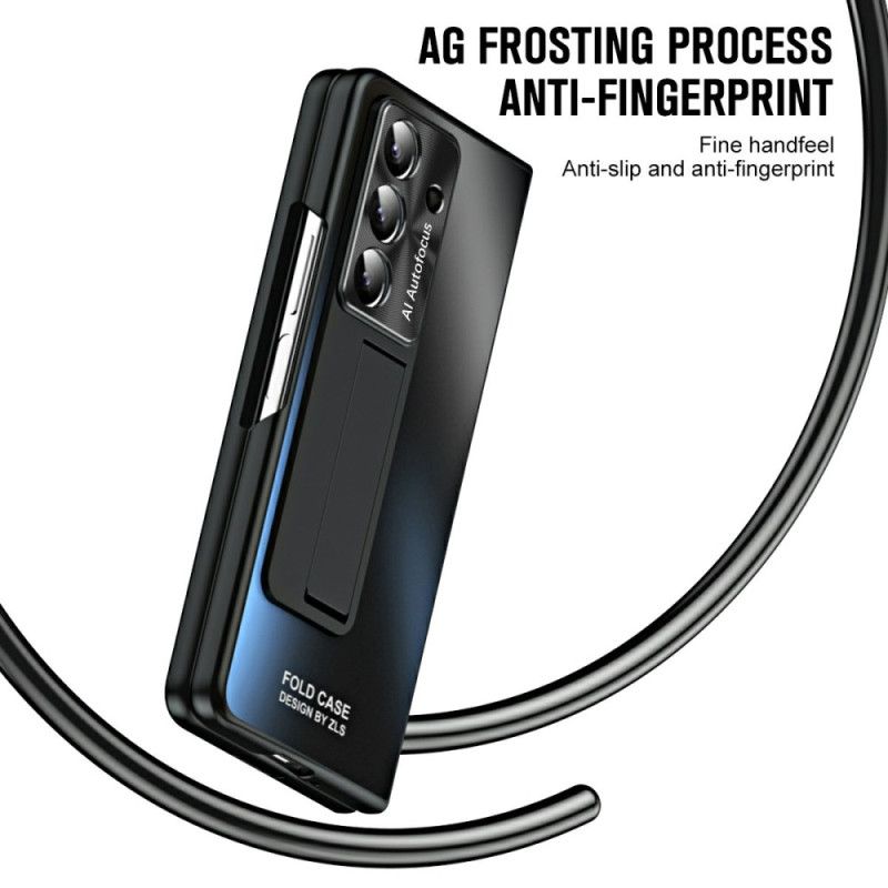 Deksel Samsung Galaxy Z Fold 7 Stativ Og Skjermbeskytter I Matt Finish