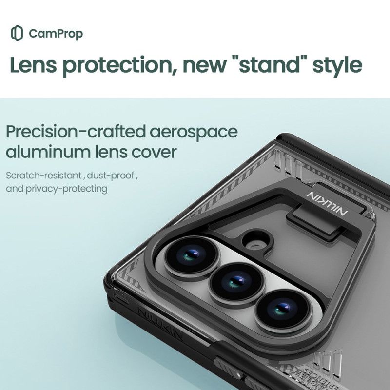 Deksel Til Samsung Galaxy Z Fold 7 Iceblade Prop-serie Med Montering Og Linseramme