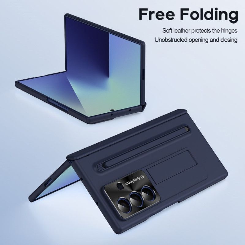 Deksel Til Samsung Galaxy Z Fold 7 Klassisk Stativ Og Pekepenn