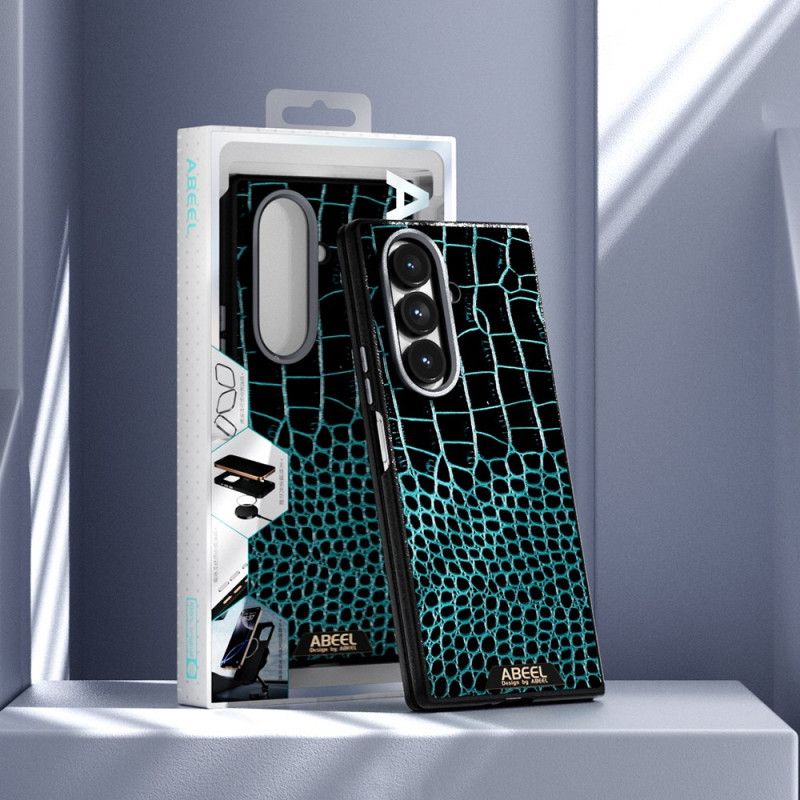 Deksel Til Samsung Galaxy Z Fold 7 Magsafe-kompatibel Krokodillestil Abeel