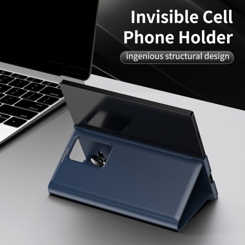 Etui Samsung Galaxy Z Fold 7 Kortholder Og Smartvindu Beskyttelse Deksel