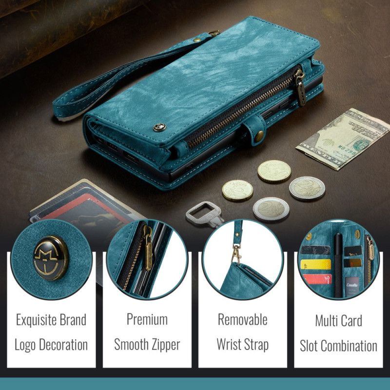 Folio Deksel Samsung Galaxy Z Fold 7 Avtakbar Caseme-lommebok Beskyttelse Deksel