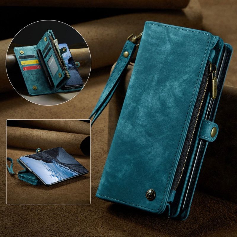 Folio Deksel Samsung Galaxy Z Fold 7 Avtakbar Caseme-lommebok Beskyttelse Deksel
