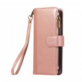 Folio Deksel Samsung Galaxy Z Fold 7 Lommebok Med Stropp