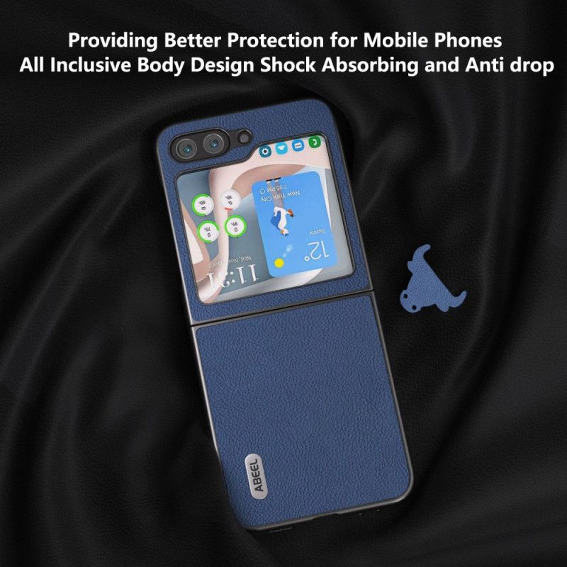 Deksel Samsung Galaxy Z Flip 7 Fe Abeel Skinneffekt Beskyttelse Deksel