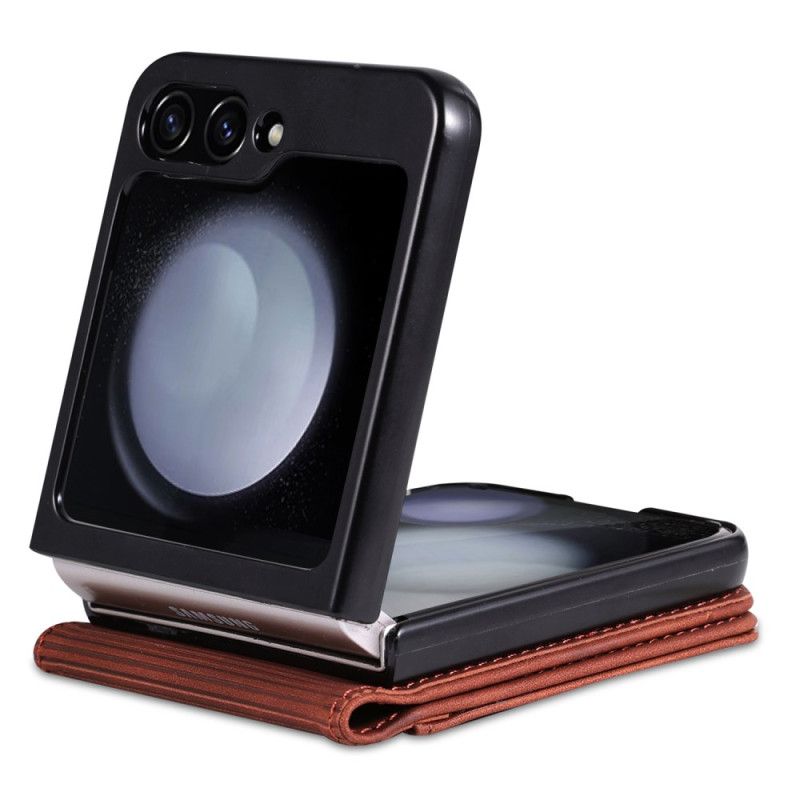 Deksel Samsung Galaxy Z Flip 7 Fe Azns Kortholder I Kunstskinn