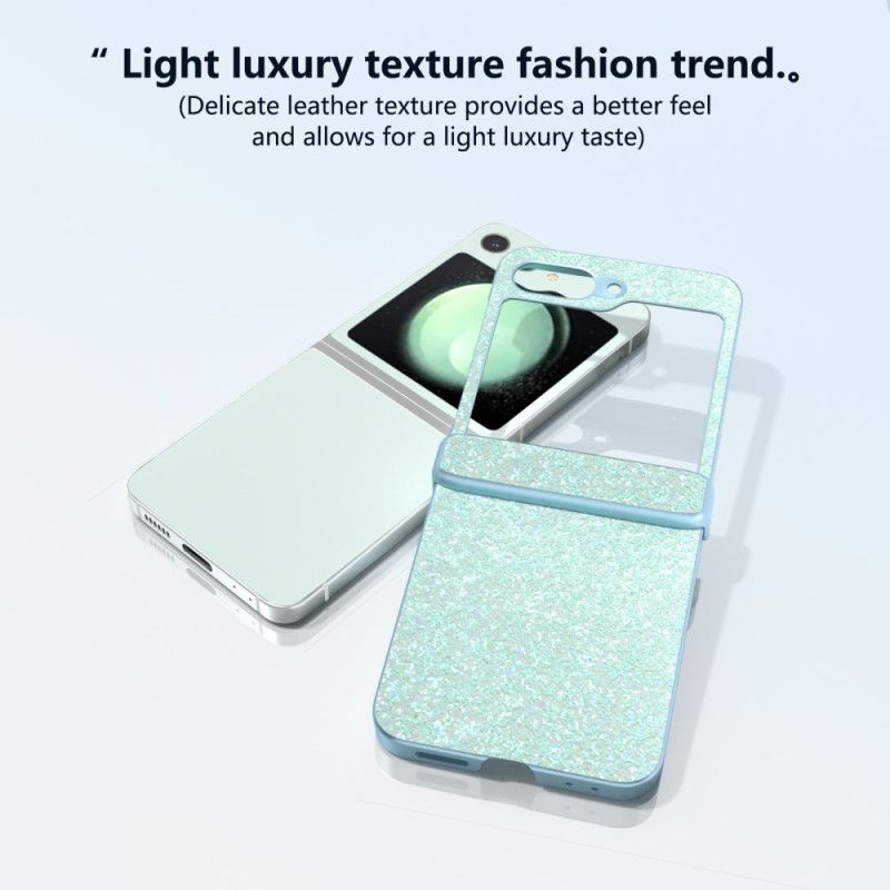 Deksel Samsung Galaxy Z Flip 7 Fe Glitter