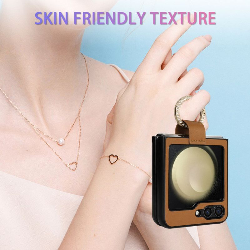 Deksel Samsung Galaxy Z Flip 7 Fe Klassisk Quiltet