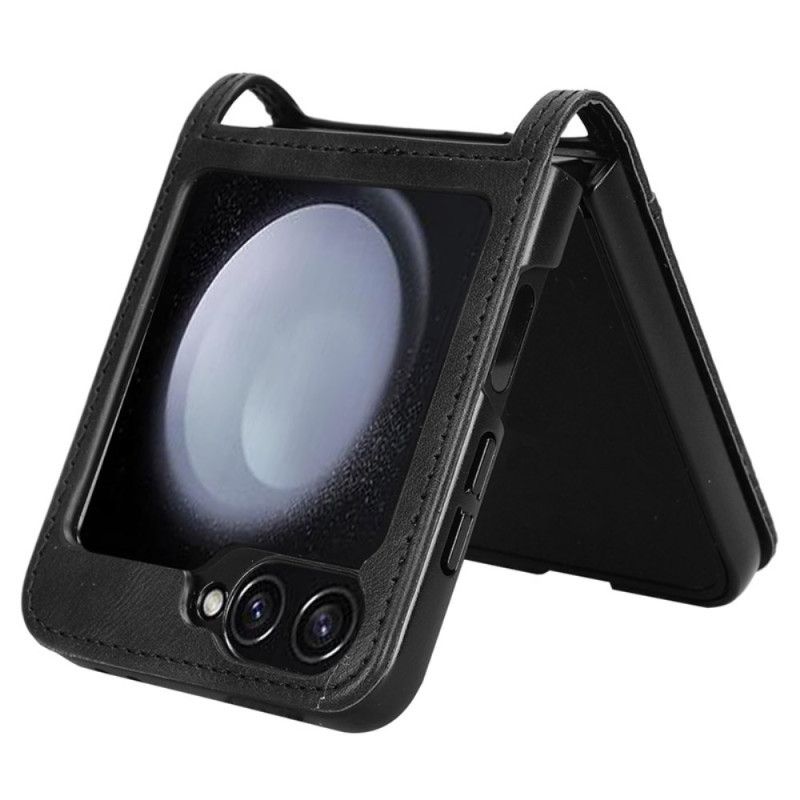 Deksel Samsung Galaxy Z Flip 7 Fe Kortholder I Retroskinnstil