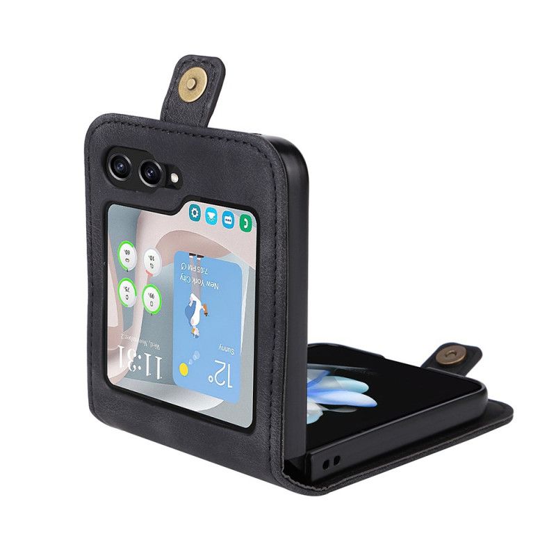 Deksel Samsung Galaxy Z Flip 7 Fe Kortholder Yikatu