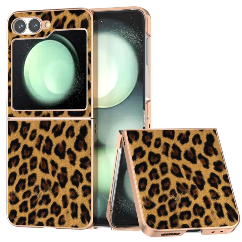 Deksel Samsung Galaxy Z Flip 7 Fe Leoparddesign