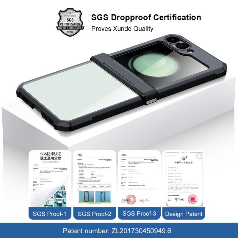 Deksel Samsung Galaxy Z Flip 7 Fe Liten Skjermbeskytter På Baksiden Xundd