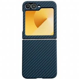 Deksel Samsung Galaxy Z Flip 7 Fe Magnetisk Karbonfibertekstur