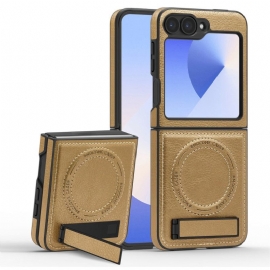 Deksel Samsung Galaxy Z Flip 7 Fe Magsafe-kompatibelt Stativ Med Læreffekt