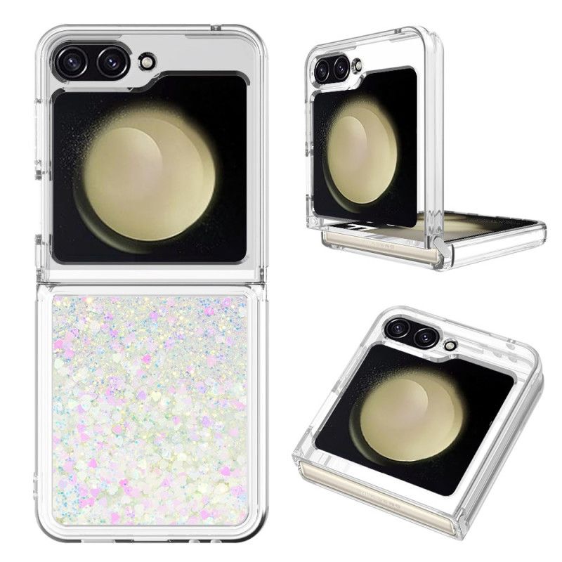 Deksel Samsung Galaxy Z Flip 7 Fe Mobildeksel Glitter