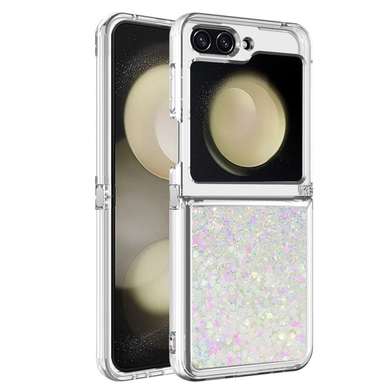 Deksel Samsung Galaxy Z Flip 7 Fe Mobildeksel Glitter