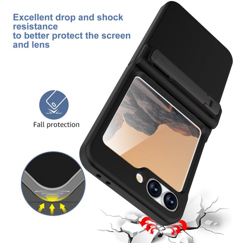 Deksel Samsung Galaxy Z Flip 7 Fe Mobildeksel Gummibelagt Finish