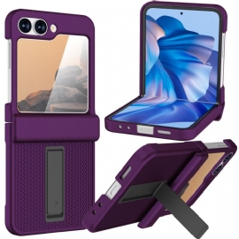 Deksel Samsung Galaxy Z Flip 7 Fe Mobildeksel Integrert Stativ
