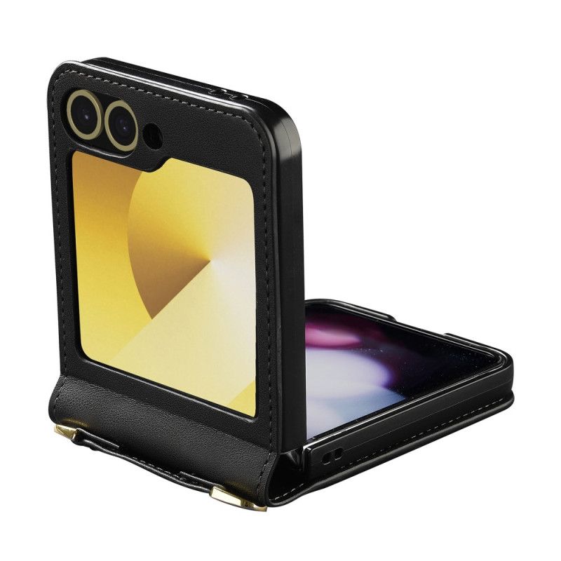 Deksel Samsung Galaxy Z Flip 7 Fe Mobildeksel Kortholder Og Lang Stropp
