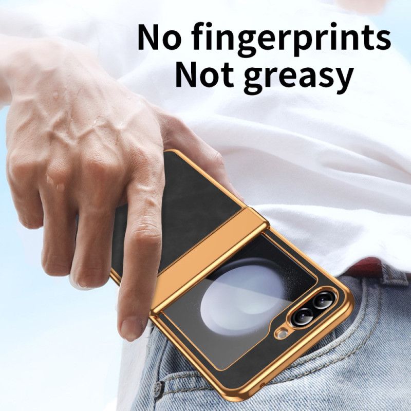 Deksel Samsung Galaxy Z Flip 7 Fe Mobildeksel Kunstig Skinn
