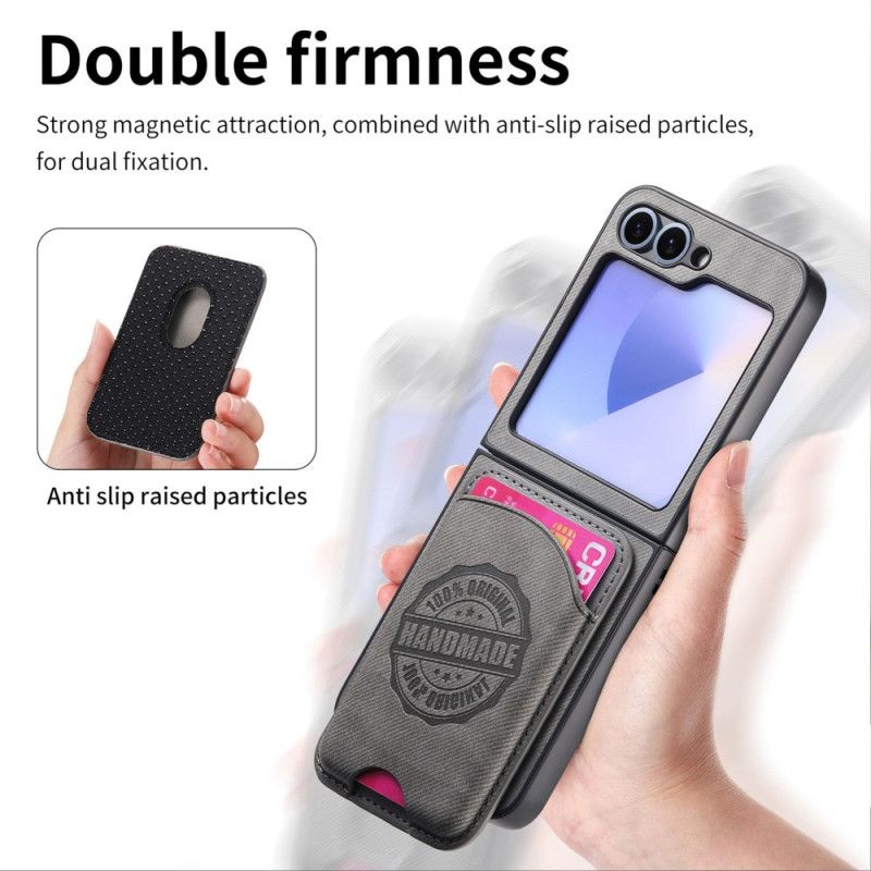 Deksel Samsung Galaxy Z Flip 7 Fe Mobildeksel Magsafe-kompatibel Avtakbar Kortholder