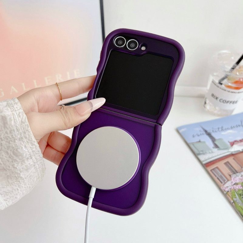 Deksel Samsung Galaxy Z Flip 7 Fe Mobildeksel Roterende Stativ Og Innebygd Speil