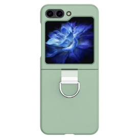 Deksel Samsung Galaxy Z Flip 7 Fe Mobildeksel Stiv Metallring