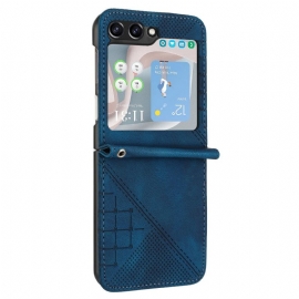 Deksel Samsung Galaxy Z Flip 7 Fe Mønstret Lommebok