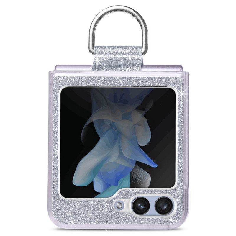 Deksel Samsung Galaxy Z Flip 7 Fe Paljetter Og Rhinestones