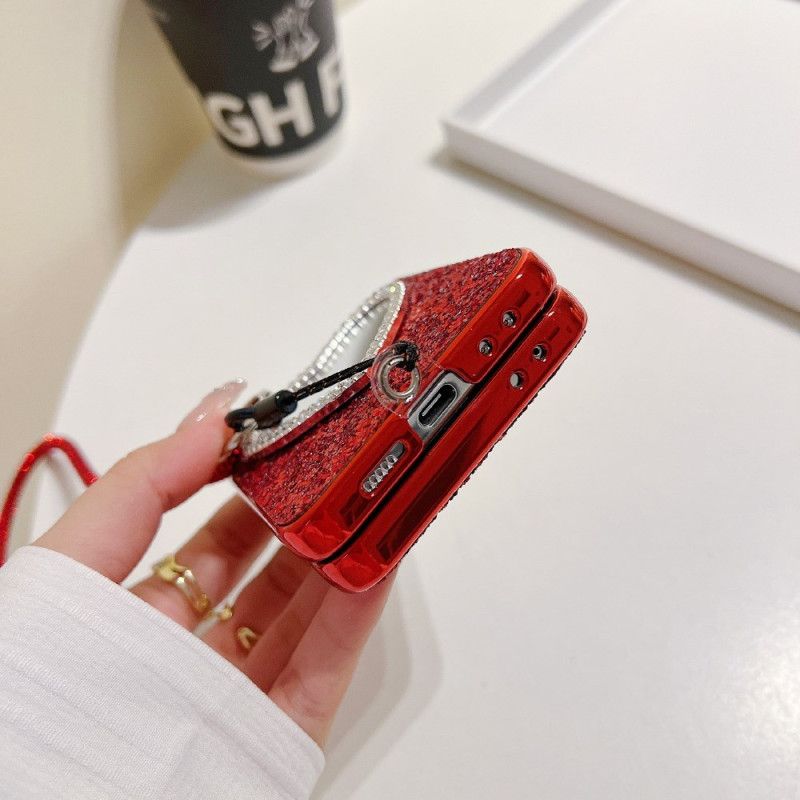 Deksel Samsung Galaxy Z Flip 7 Fe Speil Og Stropp