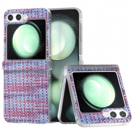 Deksel Samsung Galaxy Z Flip 7 Fe Stoffeffekt Beskyttelse Deksel