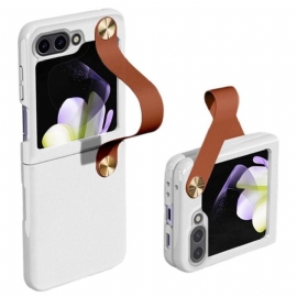 Deksel Samsung Galaxy Z Flip 7 Fe Ultratynn Gkk-lærrem