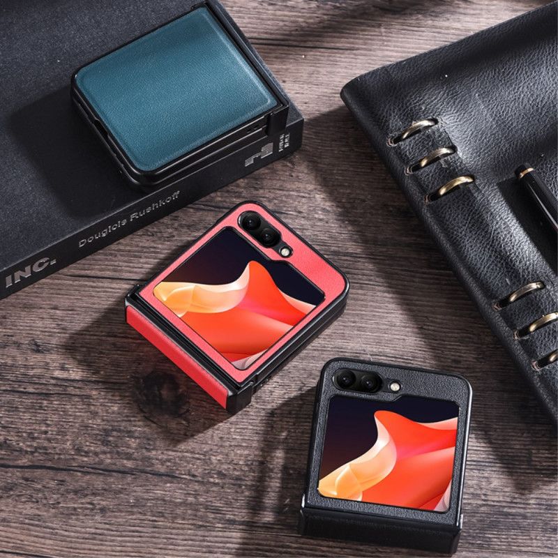 Deksel Samsung Galaxy Z Flip 7 Fe Ultratynt Kunstskinn