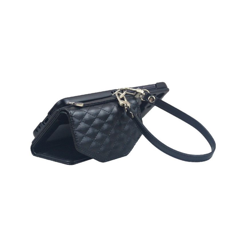 Deksel Til Samsung Galaxy Z Flip 7 Fe Kortholder Og Stropp