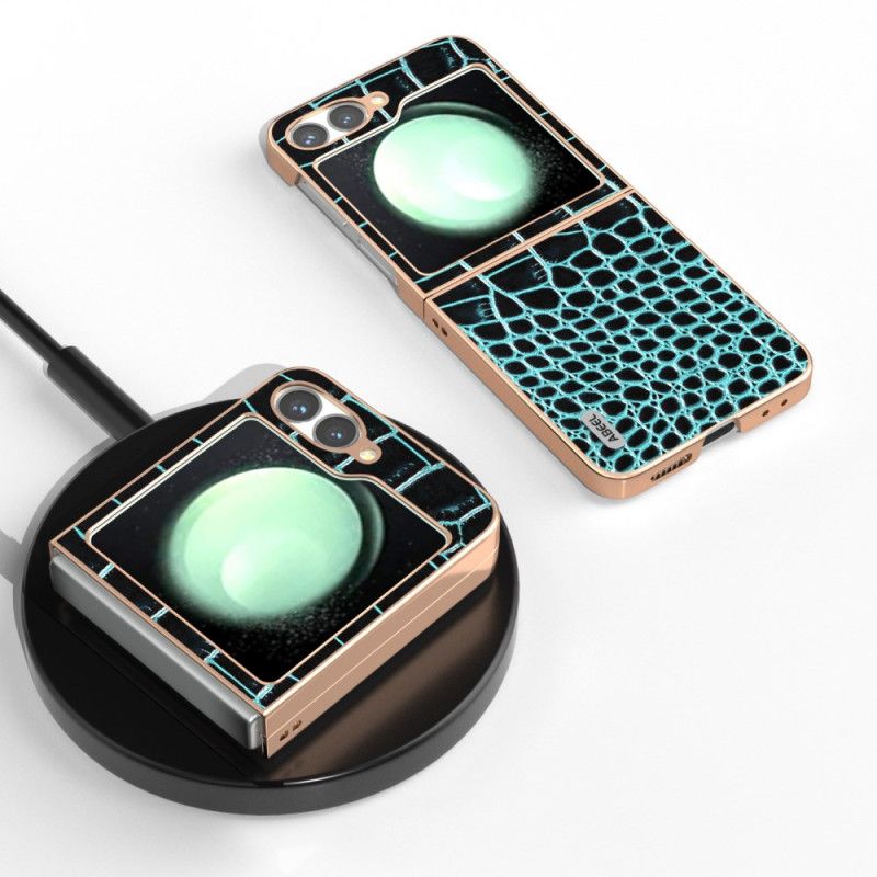 Deksel Til Samsung Galaxy Z Flip 7 Fe Krokodilletekstur