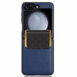 Deksel Til Samsung Galaxy Z Flip 7 Fe Litchi-tekstur Kortholder