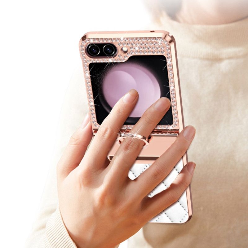 Deksel Til Samsung Galaxy Z Flip 7 Fe Rhinstensdekorasjon