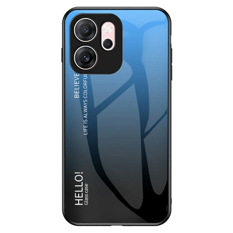Deksel Oppo Reno 14f 5g Mobildeksel Hello Herdet Glass