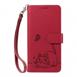 Folio Deksel Oppo Reno 14f 5g Katt