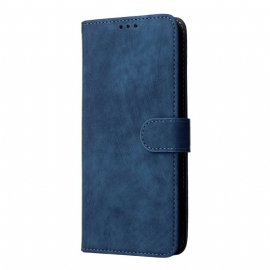 Folio Deksel Oppo Reno 14f 5g Rfid-beskyttelse Semsket Skinneffekt Med Stropp