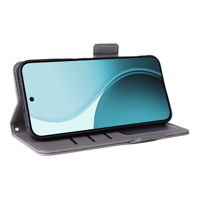 Folio Deksel Oppo Reno 14f 5g Stropp I Kunstskinn