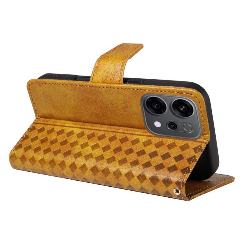 Folio Deksel Til Oppo Reno 14f 5g Diamantkant